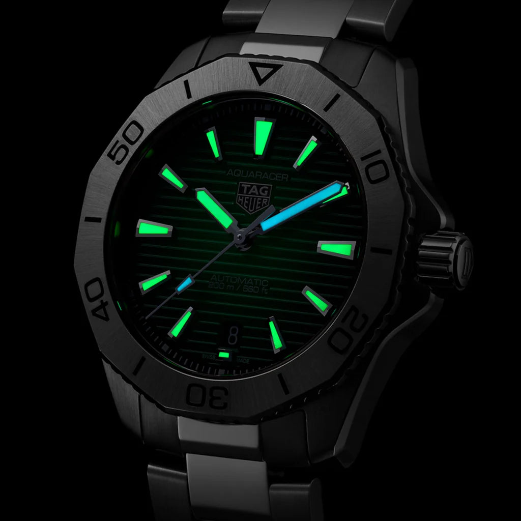 TAG Heuer Aquaracer Professional 200 Automático Esfera verde 40 WBP2115.BA0627