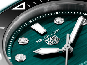 TAG Heuer Aquaracer Professional 300 Green dial 36mm WBP231G.FT6226