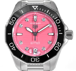 TAG Heuer Aquaracer  300 Date Pink dial 36mm WBP231J.BA0618