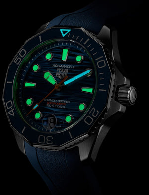 TAG Heuer Aquaracer Professional 300 GMT Blue dial 42mm WBP5114.FT.6259