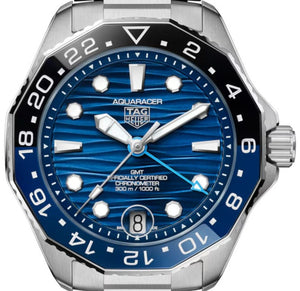 TAG Heuer Aquaracer 300 GMT Blue dial 42mm WBP5114.BA0013