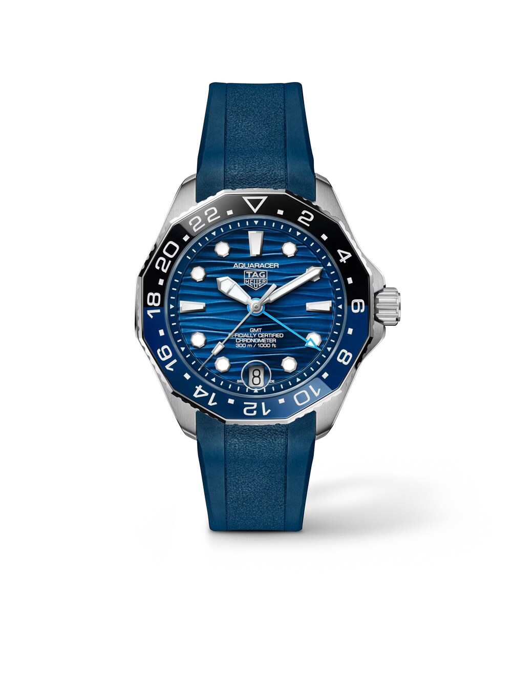 TAG Heuer Aquaracer Professional 300 GMT Blue dial 42mm WBP5114.FT.6259