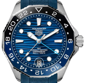 TAG Heuer Aquaracer Professional 300 GMT Blue dial 42mm WBP5114.FT.6259