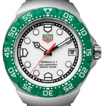 Tag Heuer Formula 1 Solargraph White dial 38 mm WBY111E.BA0042