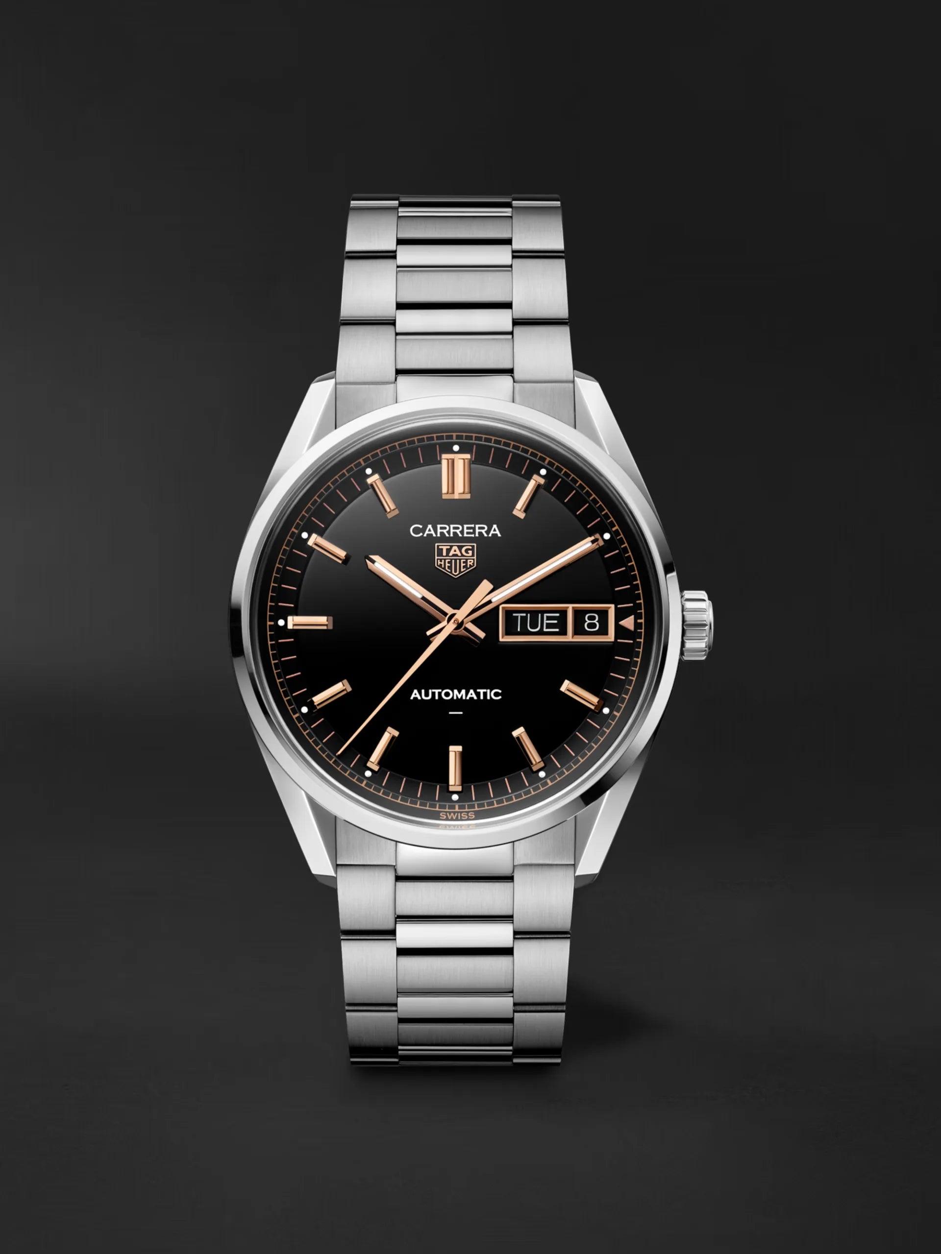 TAG Heuer Carrera Day-date Black dial 39mm WDA2111.BA0043