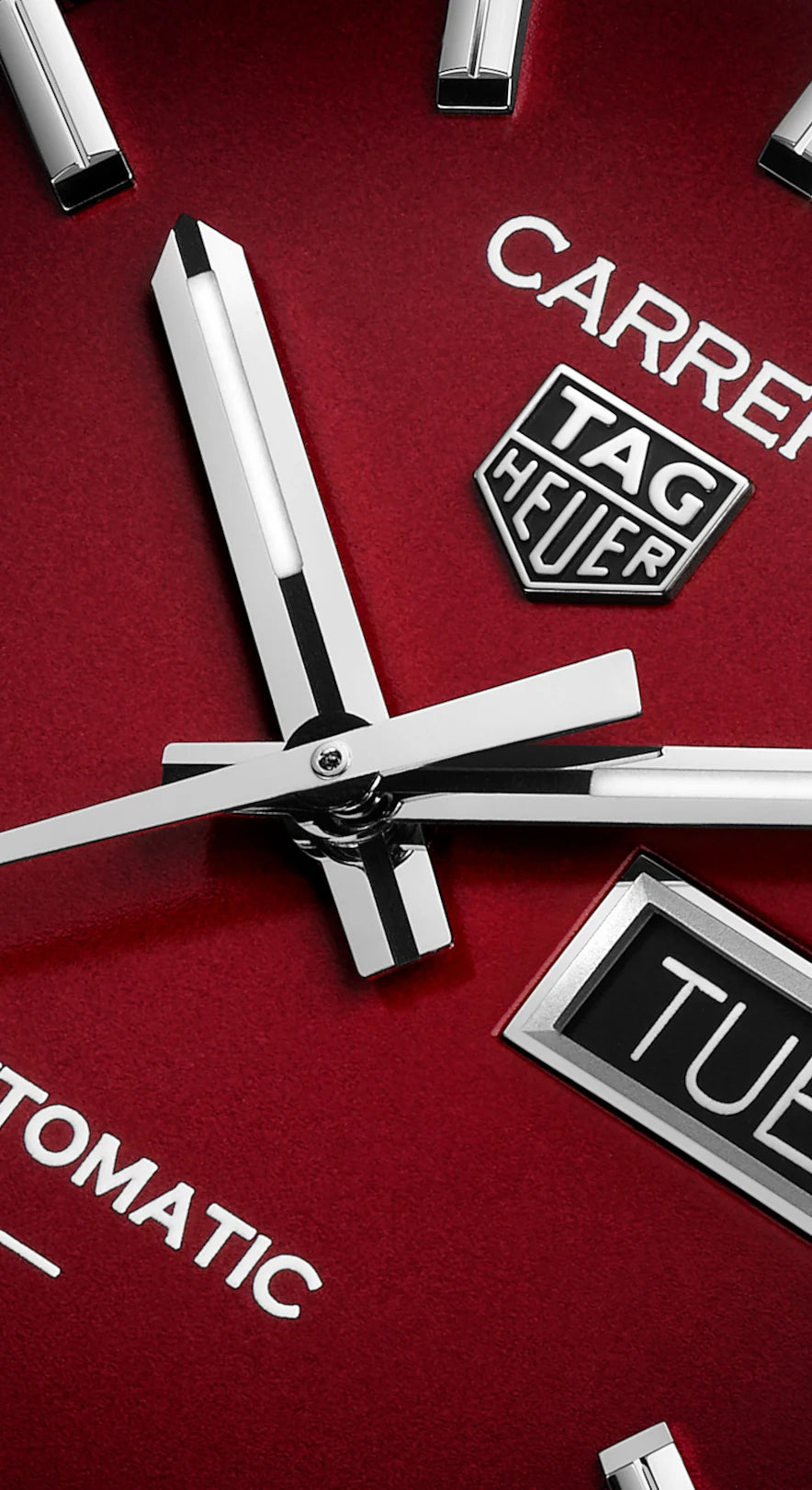 TAG Heuer Carrera Day-date 41mm Red dial WDA2113.BA0043