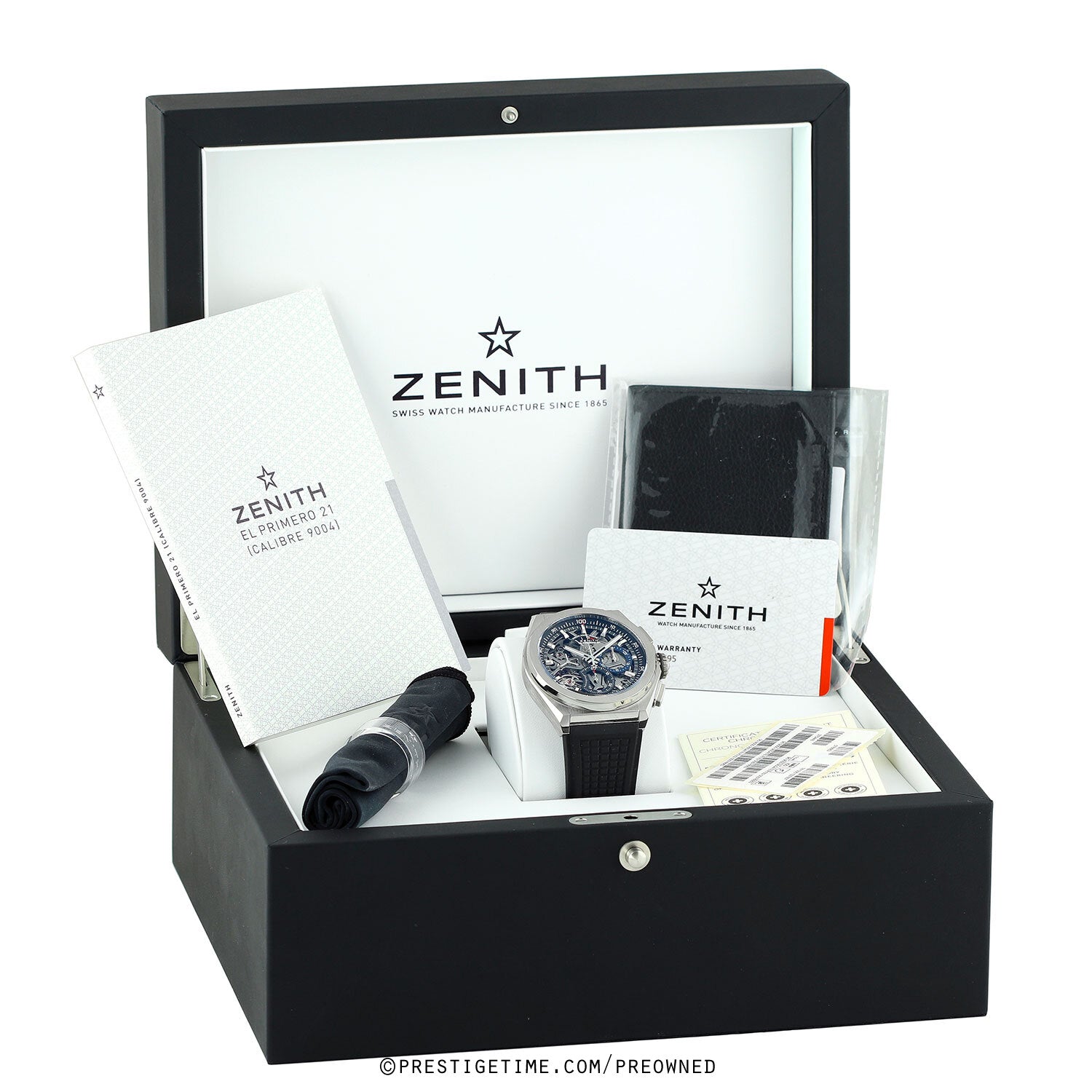 Zenith Defy el Primero Reloj para hombre con esfera transparente 4495.9000.9004/78.R782 