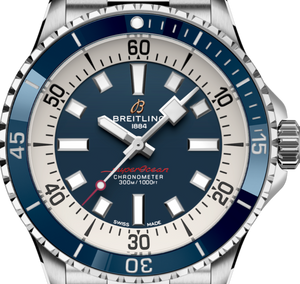 Breitling Superocean Automatic | Breitling Blue Face | Harley's Time