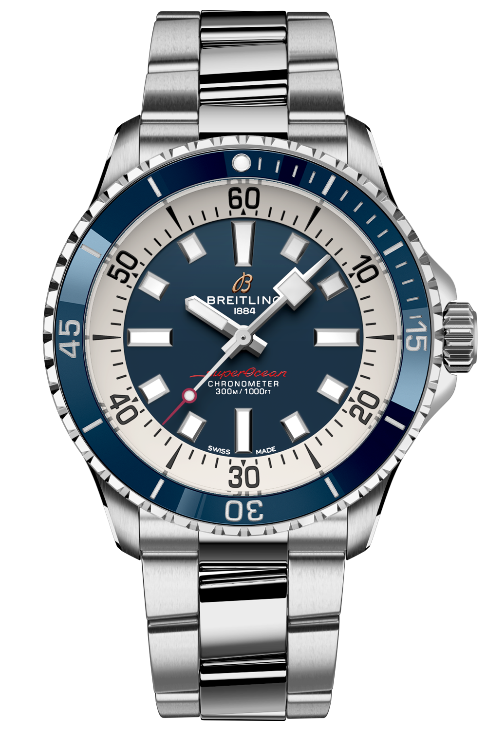 Breitling Superocean Automatic | Breitling Blue Face | Harley's Time