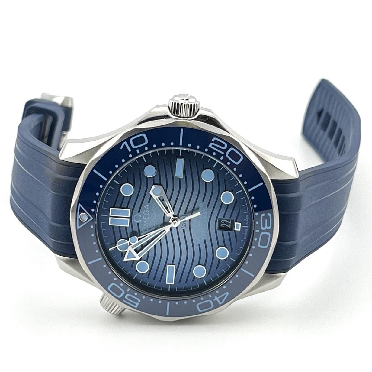Omega Diver 300m Co-axial Summer Blue Seamaster 42mm 210.32.42.20.03.002