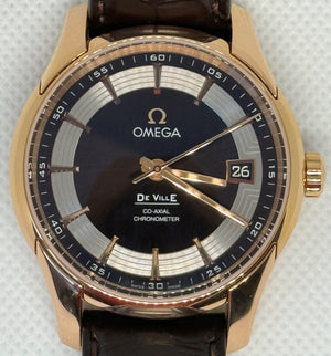 Omega De Ville Hour Vision Preowned Rose Gold 40mm 431.63.41.21.13.001
