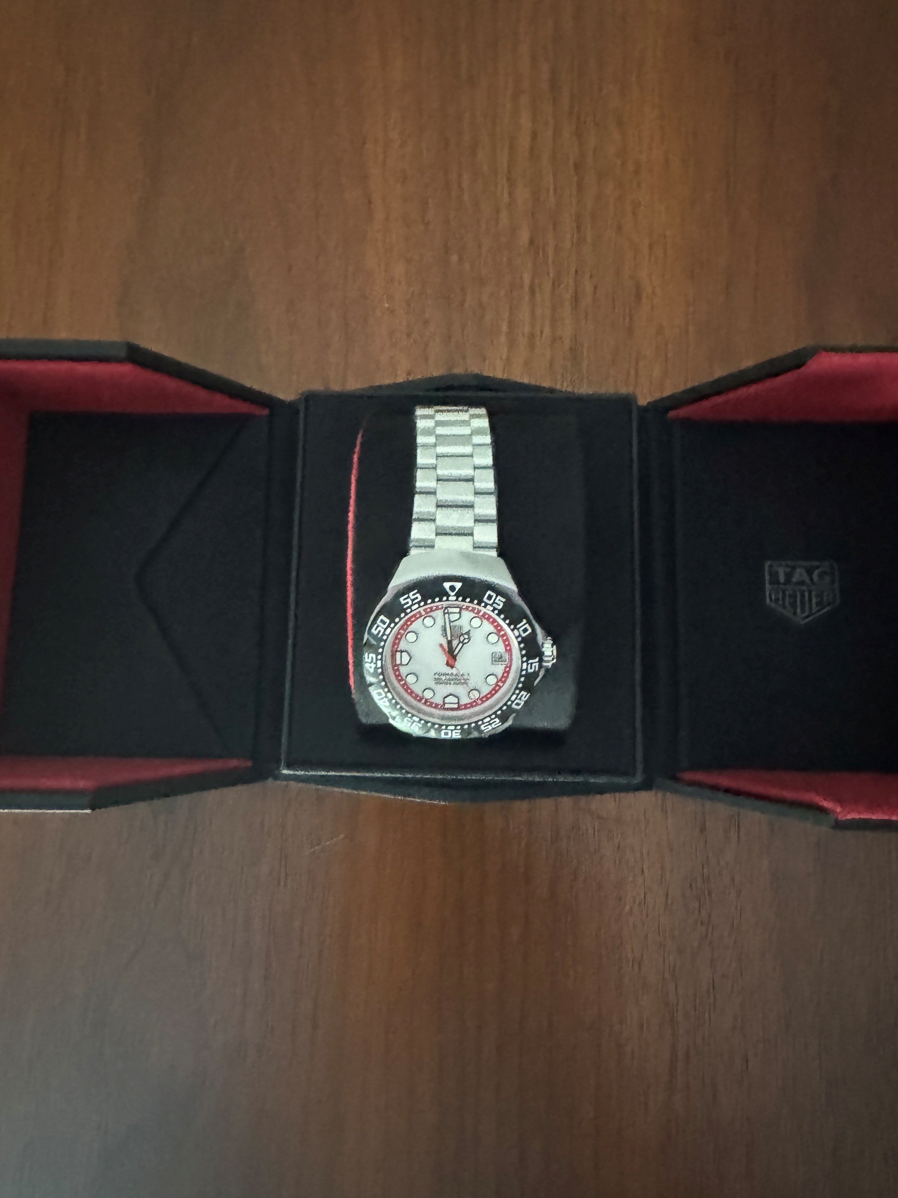 TAG Heuer Formula 1 Solargraph white dial 38mm WBY1111.BA0042