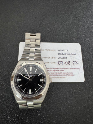 PREOWNED Vacheron Constantin Overseas Black dial 41mm 4500V/110A-B483