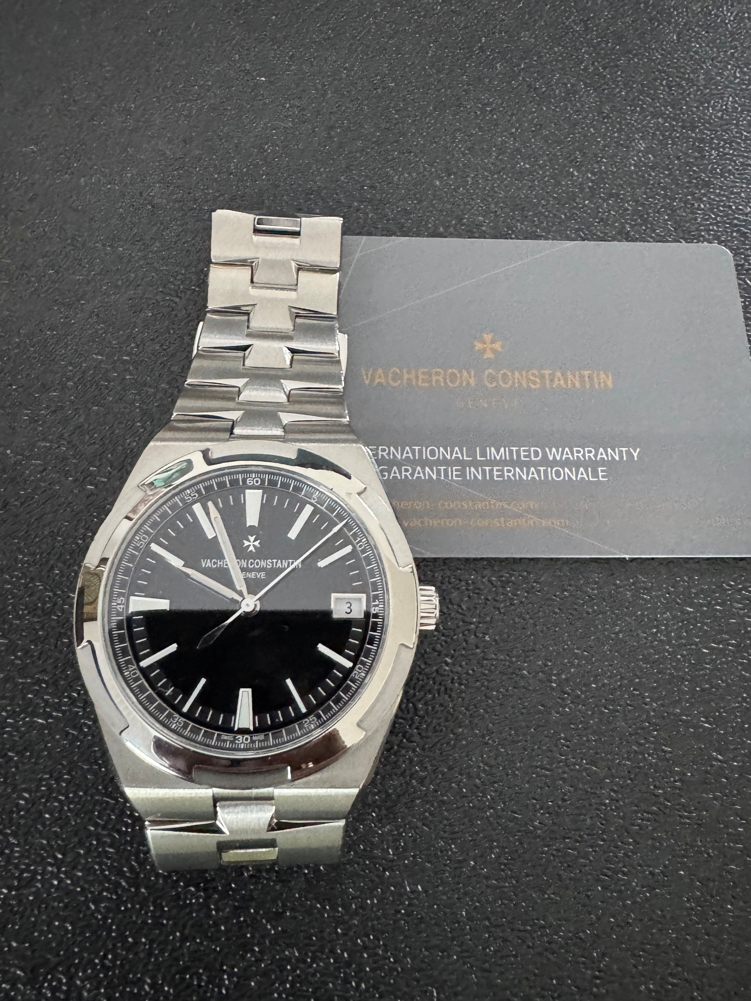 PREOWNED Vacheron Constantin Overseas Black dial 41mm 4500V/110A-B483
