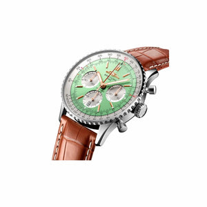 Breitling Navitimer B01 Chronograph Mint green dial 41mm AB0139211L1P1