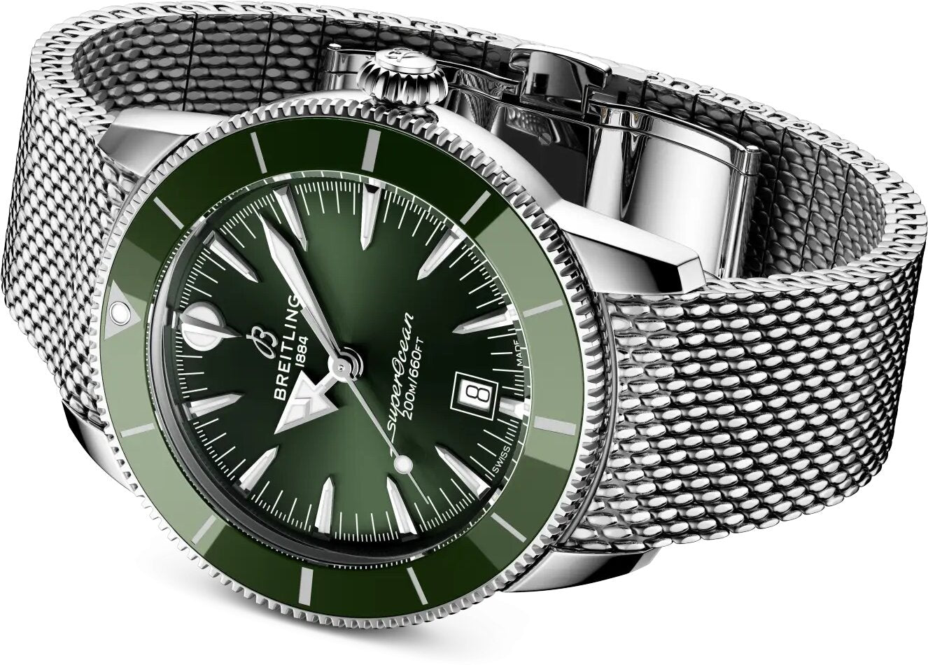 Breitling Superocean Heritage B31 Automatic green dial 44mm AB3112361L1A1