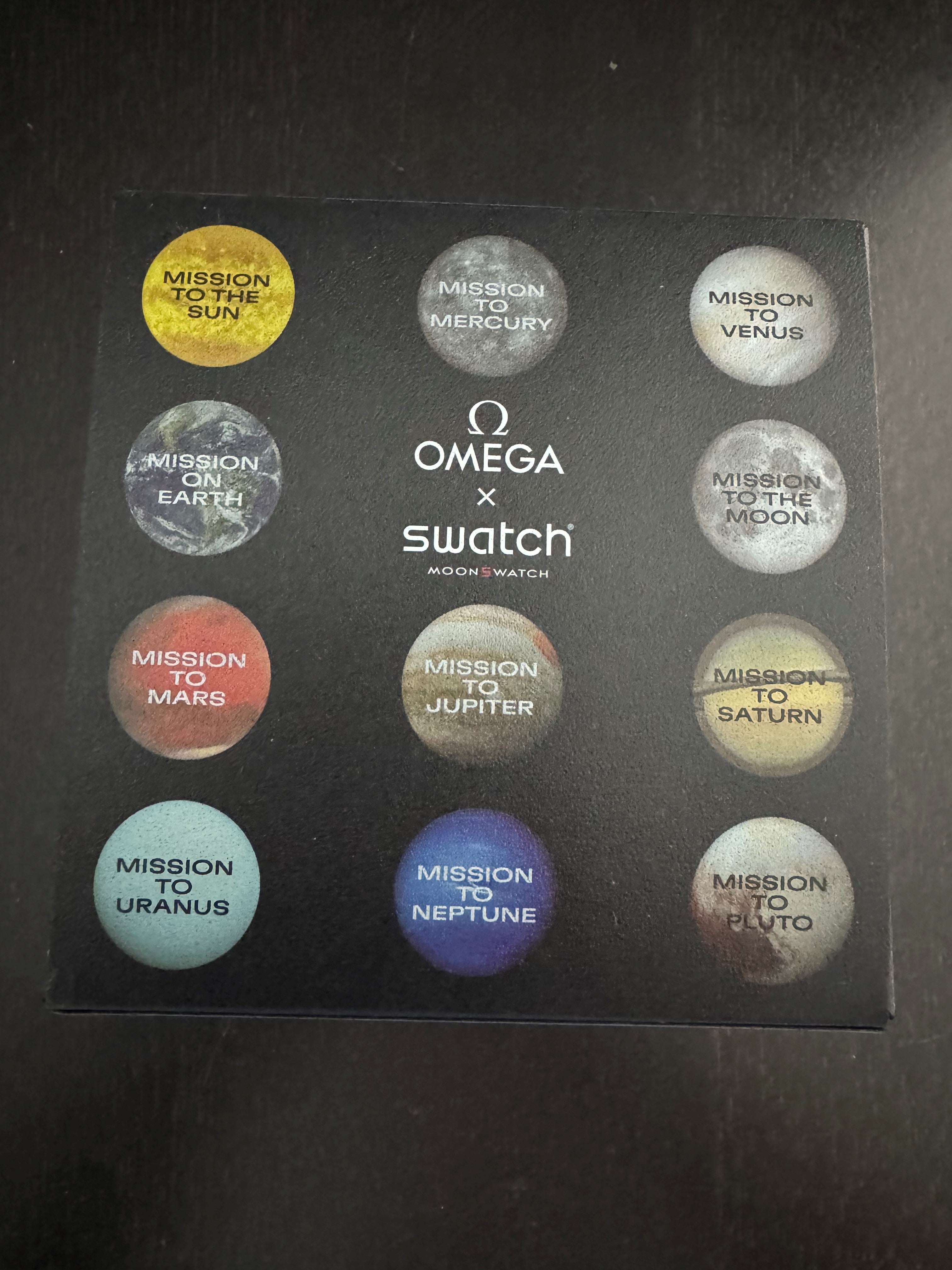 Swatch Moonswatch "Mission To Neptune" Swatch x Omega 42 SO33N100