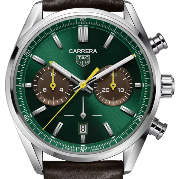 TAG Heuer Carrera Chronograph Limited Edition Green dial 42mm CBN201K.FC6569