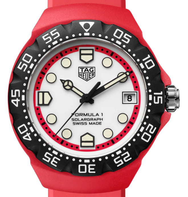 TAG Heuer Formula 1 Solargraph White dial 38mm WBY1161.FT8086