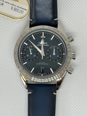 Omega Speedmaster '57 CO‑Axial Chronograph Blue dial 40.5mm 332.12.41.51.03.001