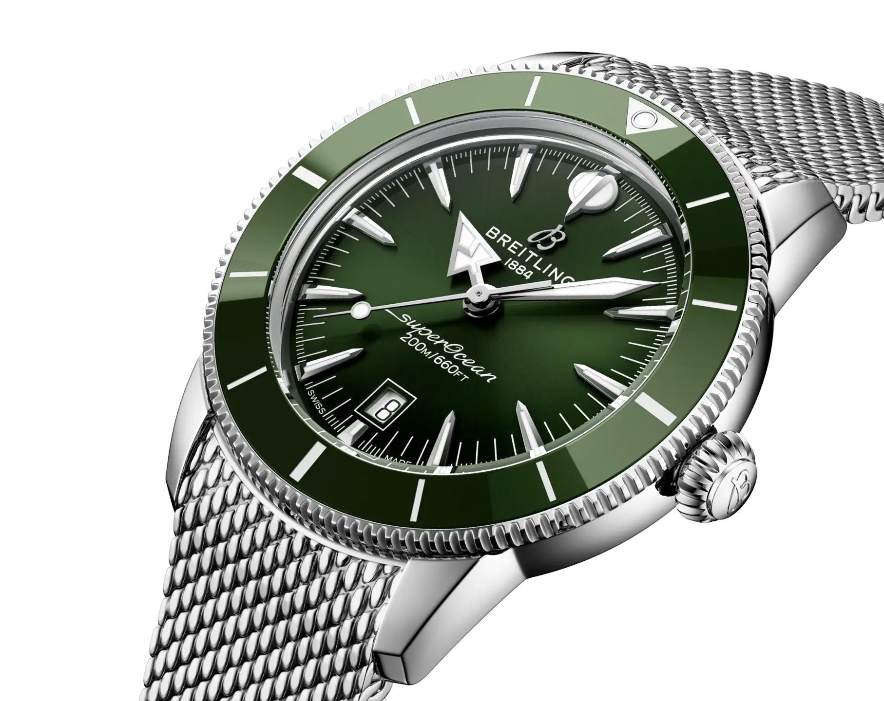 Breitling Superocean Heritage B31 Automatic green dial 44mm AB3112361L1A1