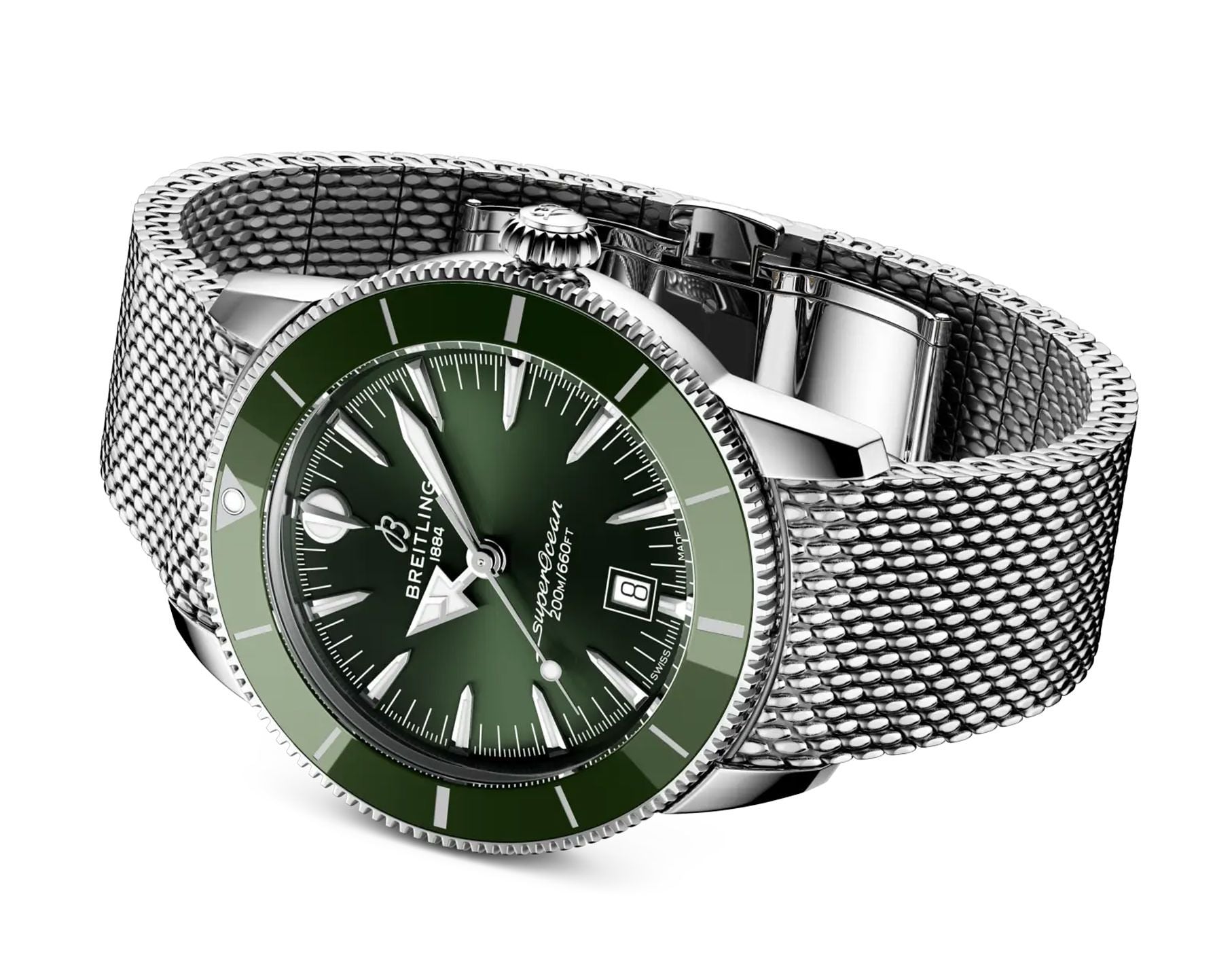 Breitling Superocean Heritage B31 Automatic green dial 44mm AB3112361L1A1