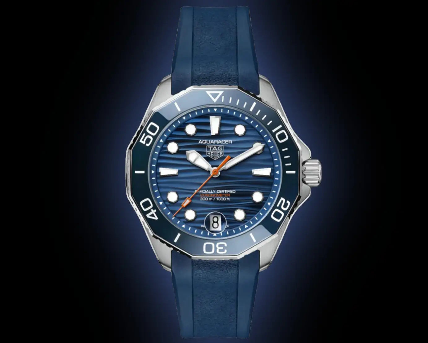 Tag Heuer Aquaracer Professional Blue dial 42mm Rubber strap WBP5111.FT6259
