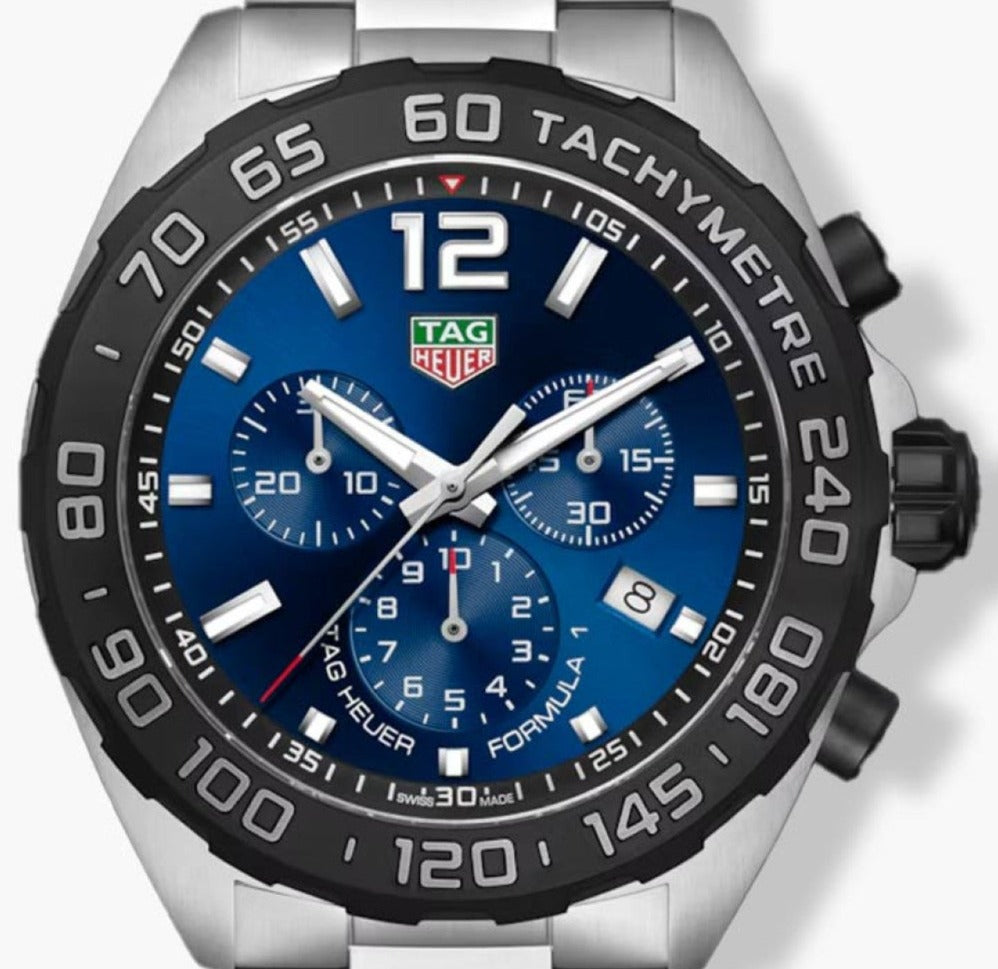 TAG Heuer Formula 1 Chronograph Blue dial 43mm CAZ101AV.BA0842