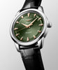 Longines Conquest Heritage Green dial 40mm L1.650.4.02.2 Leather strap