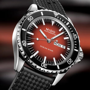 Mido Ocean Star Tribute Gradient Red dial M026.830.17.421.00