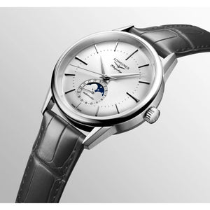 Longines Heritage Moonphase Automatic Silver dial 35.8 mm L4.815.4.72.2