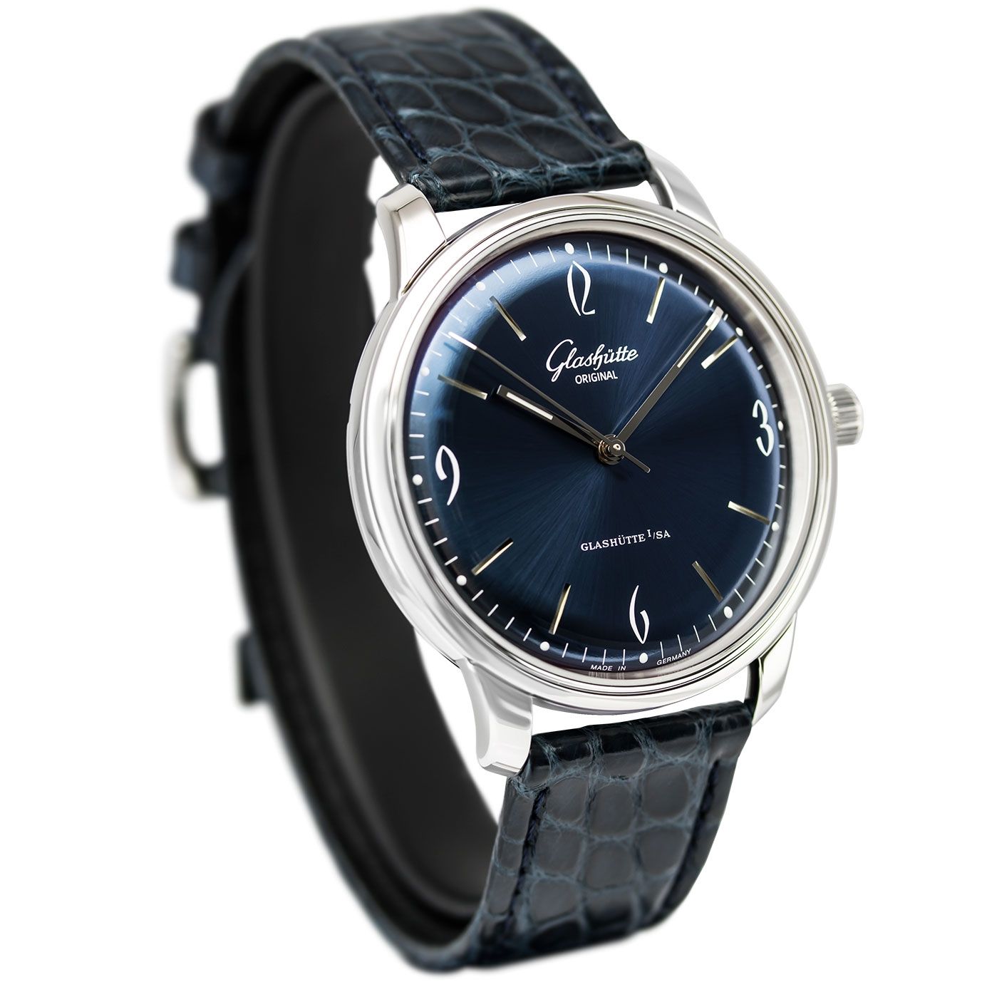 Glashutte Original Sixties Blue dial 39mm 1-39-52-06-02-04