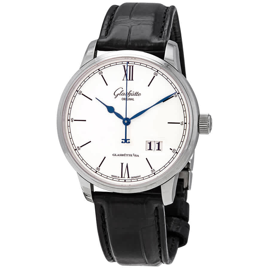 Glashutte Senator Excellence Panorama Silver Dial 40 1-36-03-01-02-30