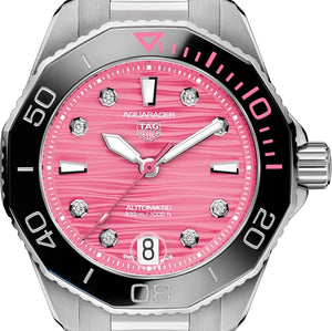 TAG Heuer Aquaracer  300 Date Pink dial 36mm WBP231J.BA0618