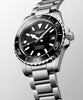 Longines Hydroconquest Black dial 39 mm L3.779.4.56.6 Bracelet