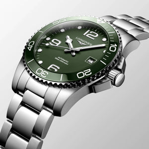 Longines Hydroconquest Green dial 41mm L3.781.4.06.6