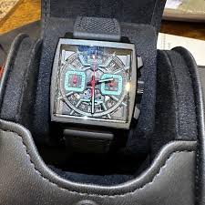 TAG Heuer Monaco Black dial 39mm CBL2184.FT6236