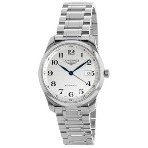 Longines White Automatic Master Stainless Silver dial Bracelet 40mm L2.793.4.78.6