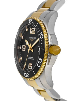 Longines Hydroconquest Steel / yellow PVD 41mm L3.781.3.56.7