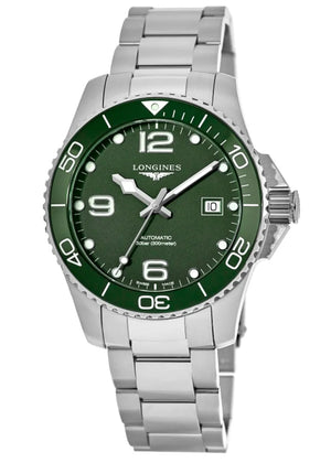 Longines Hydroconquest Green dial 41mm L3.781.4.06.6