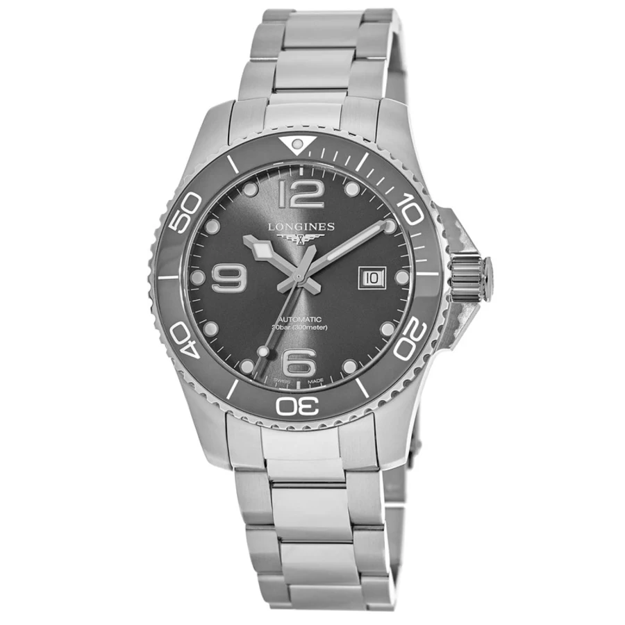 Longines Hydroconquest Automatic Grey dial 43mm L3.782.4.76.6