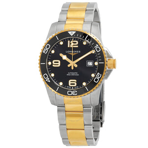 Longines Hydroconquest Steel / yellow PVD 41mm L3.781.3.56.7