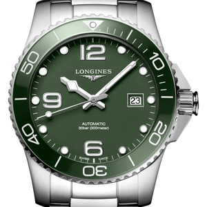 Longines Hydroconquest Green dial 41mm L3.781.4.06.6