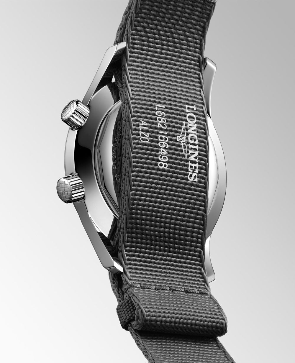 浪琴 Legend Diver 灰色 表盘 自动上链 42mm Ref#L3.774.4.70.2