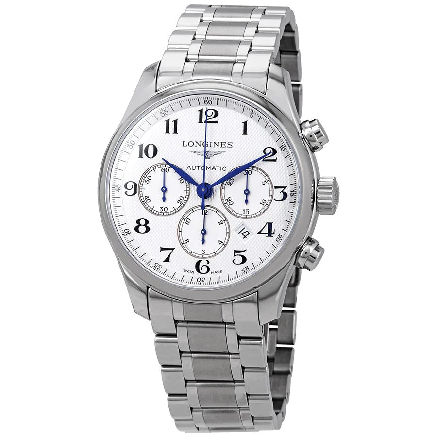 Longines Master Collection Chronograph 44mm Silver dial L2.859.4.78.6