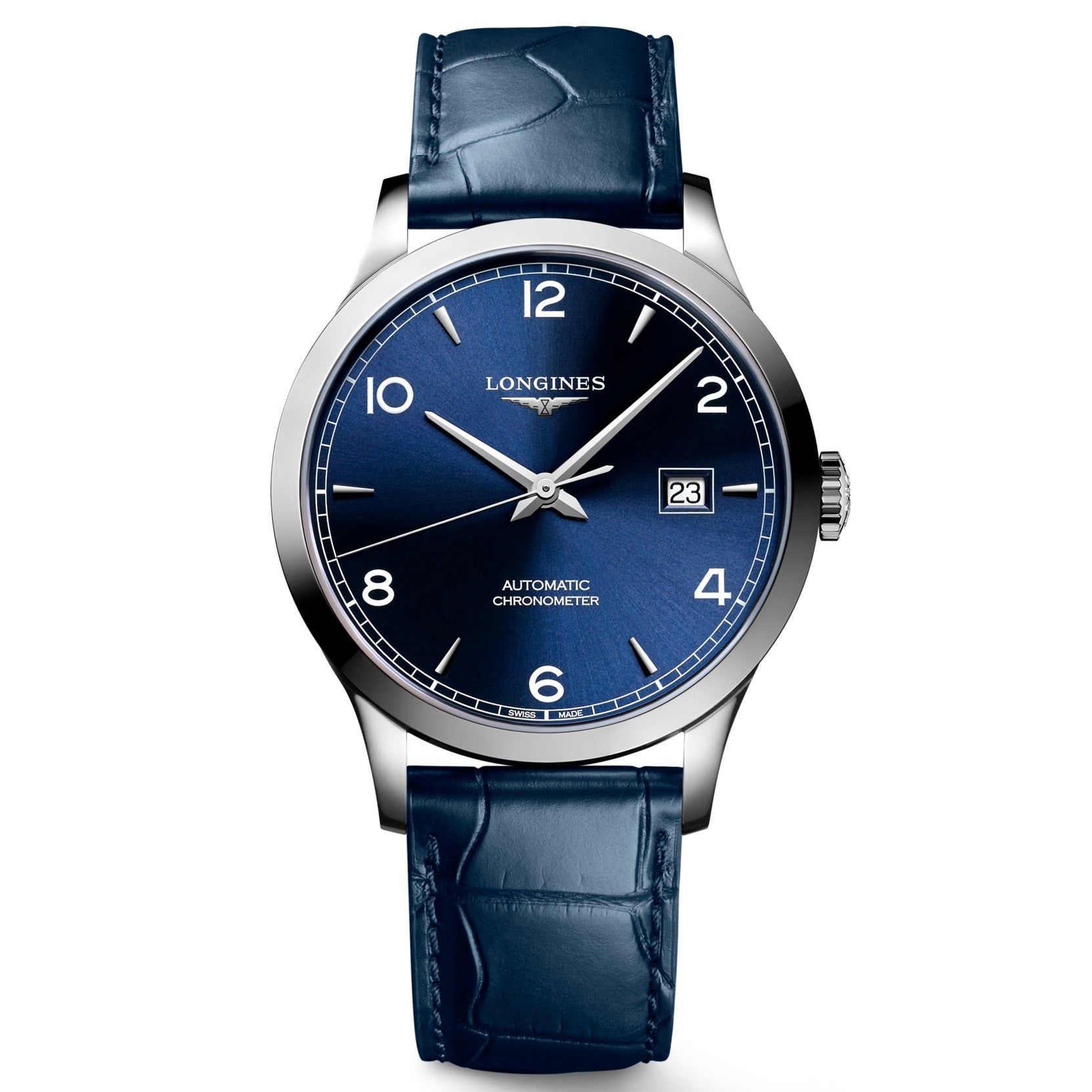 Longines Record Automatic Blue dial 40mm L2.821.4.96.4