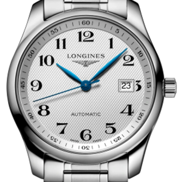 Longines White Automatic Master Stainless Silver dial Bracelet 40mm L2.793.4.78.6