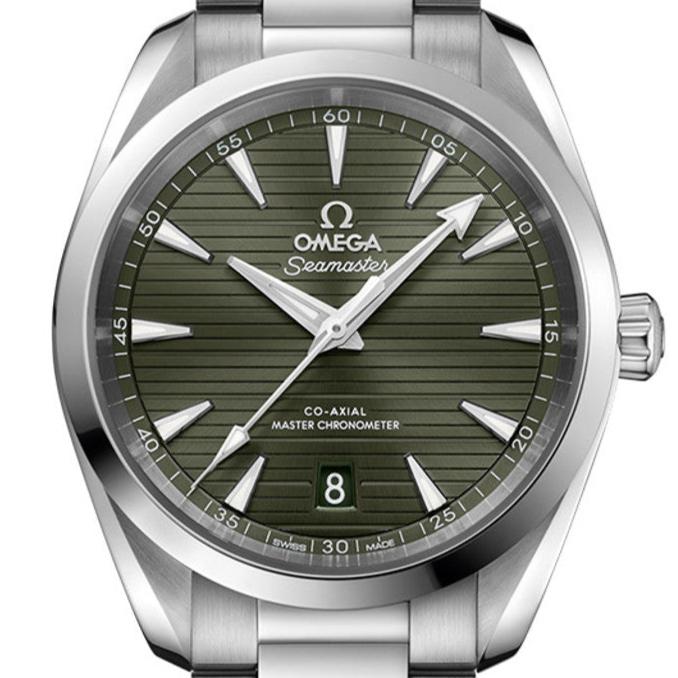 Omega Aqua Terra Green dial 38mm 220.10.38.20.10.003