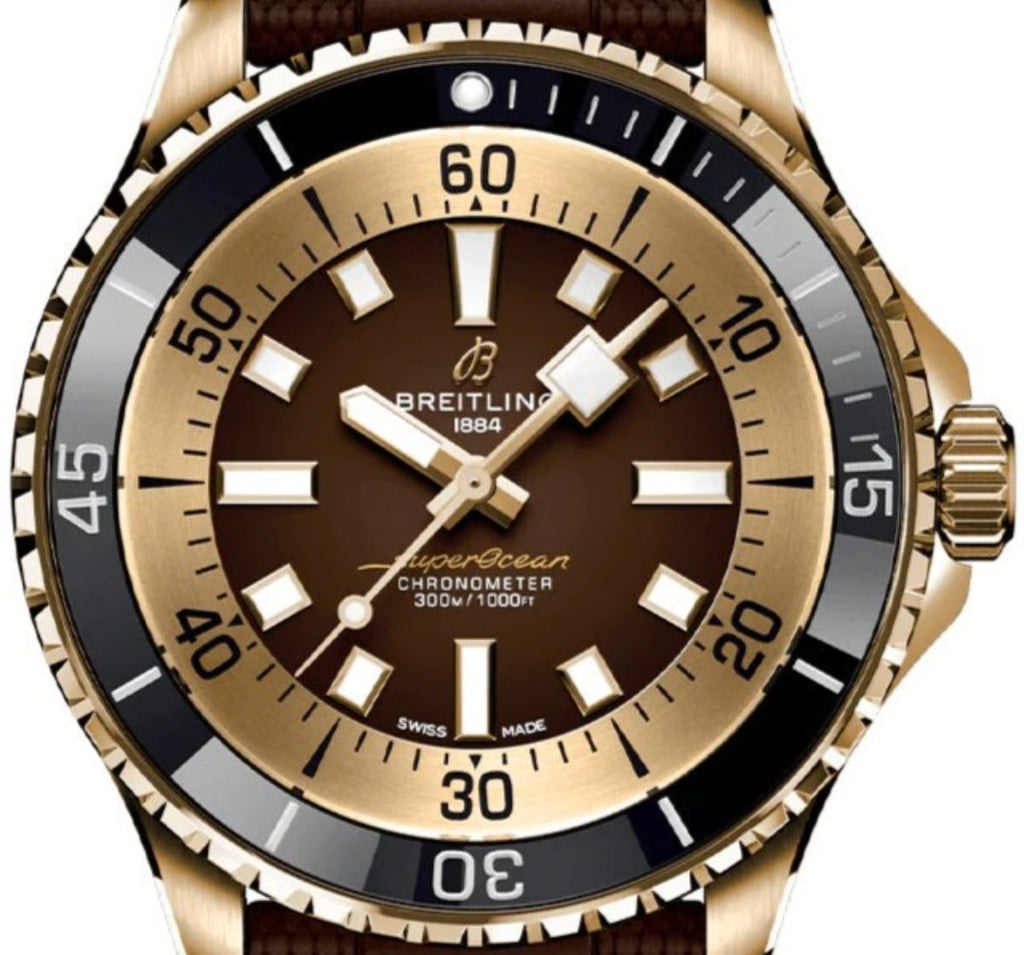 Breitling Superocean Automatic Brown dial 44mm N17376201Q1S1