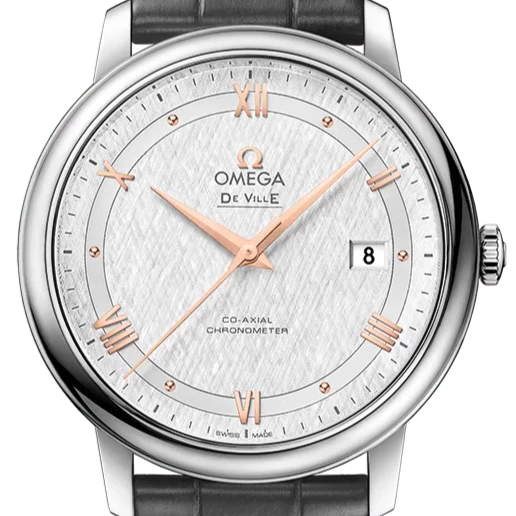 Omega De Ville Prestige Chronometer Silver dial 39.5 424.13.40.20.02.005